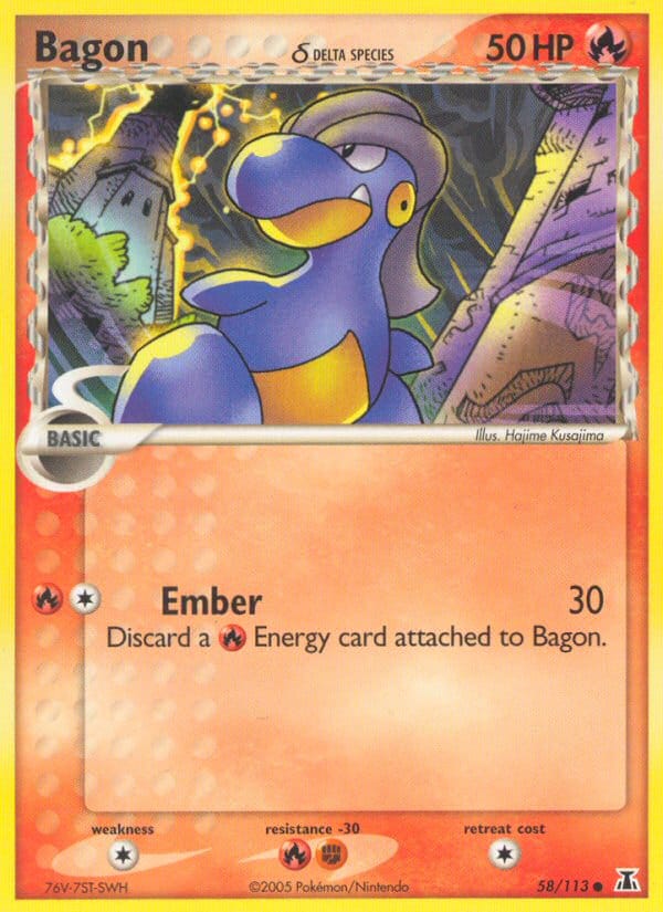 Bagon, EX Delta Species · 58/113