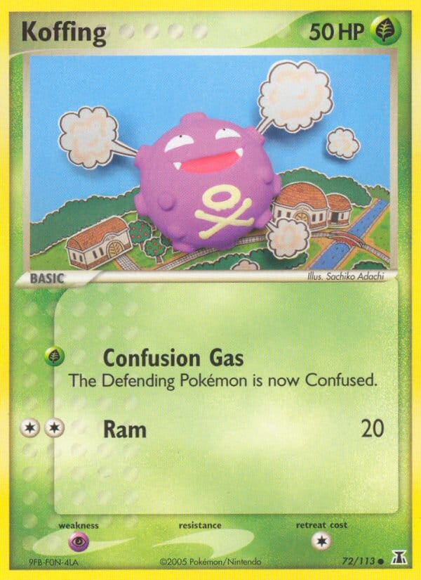 Koffing, EX Delta Species · 72/113