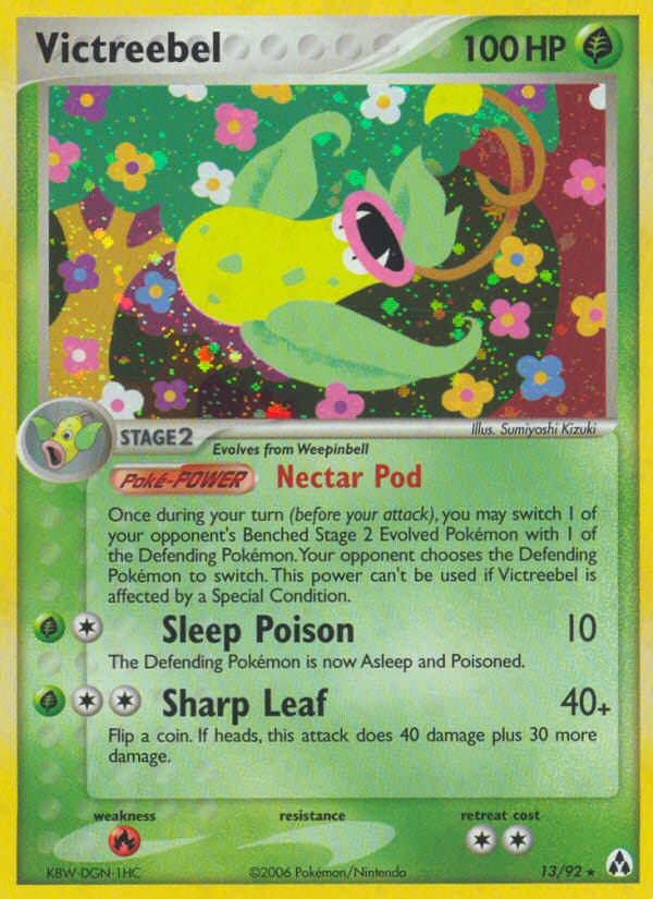 Victreebel, EX Legend Maker · 13/92