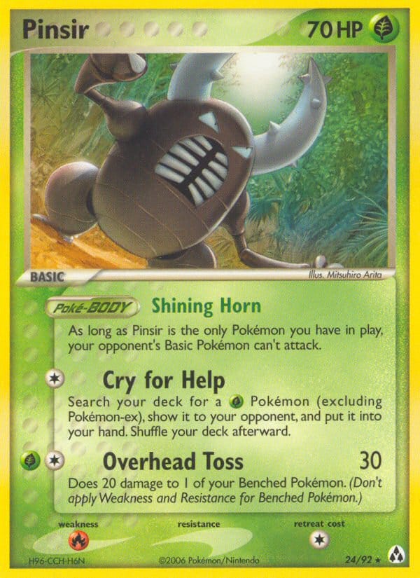 Pinsir, EX Legend Maker · 24/92
