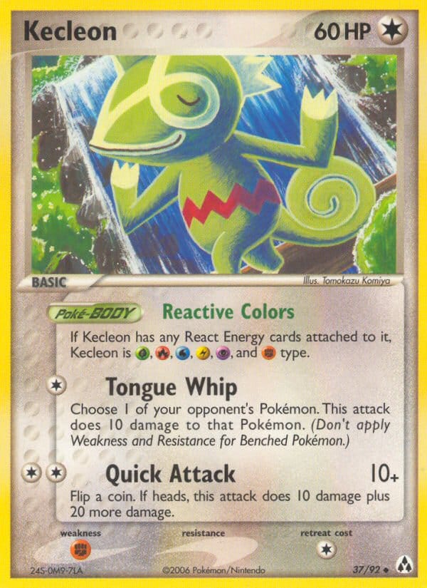 Kecleon, EX Legend Maker · 37/92