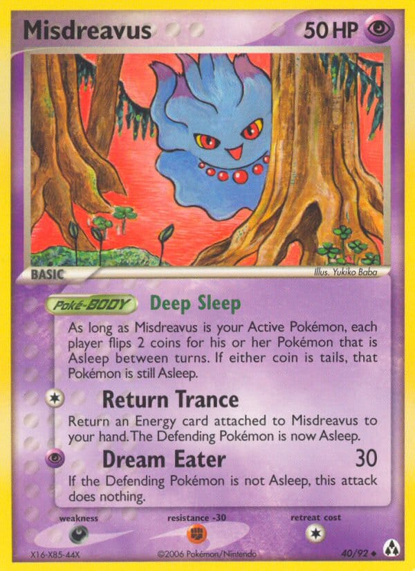 Misdreavus, EX Legend Maker · 40/92