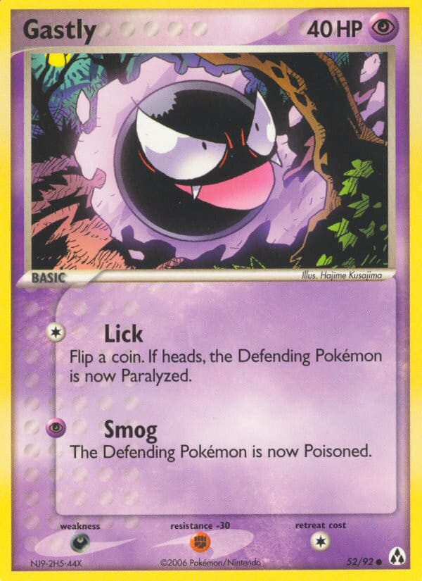 Gastly, EX Legend Maker · 52/92