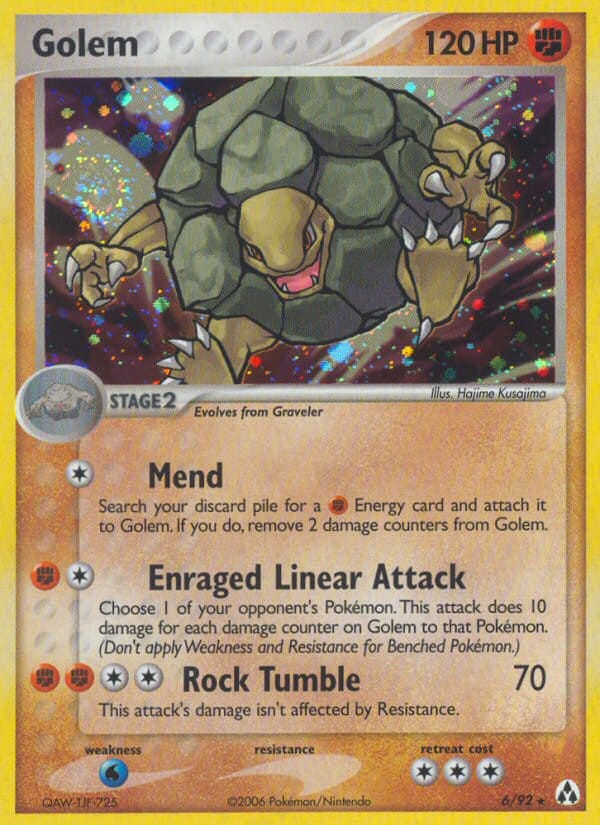 Golem, EX Legend Maker · 6/92