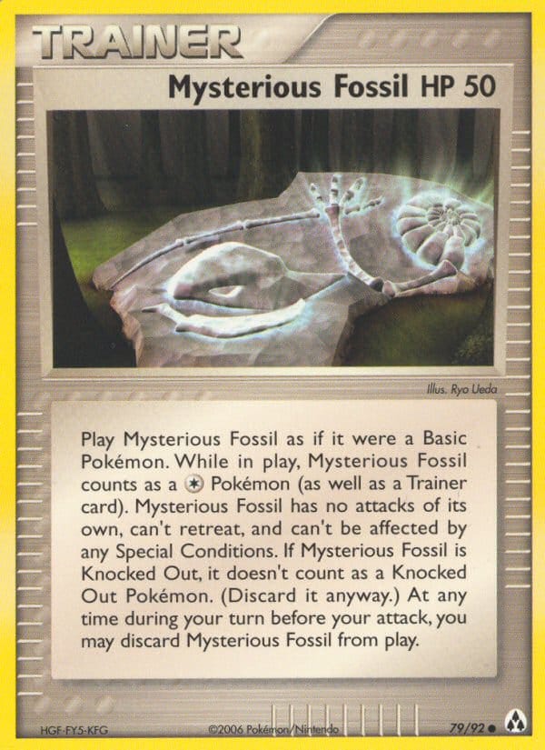 Mysterious Fossil, EX Legend Maker · 79/92