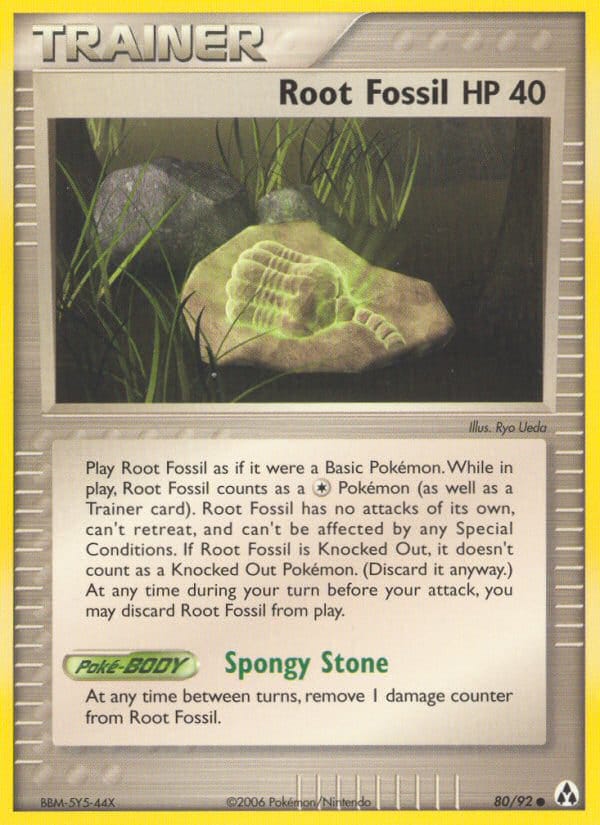 Root Fossil, EX Legend Maker · 80/92
