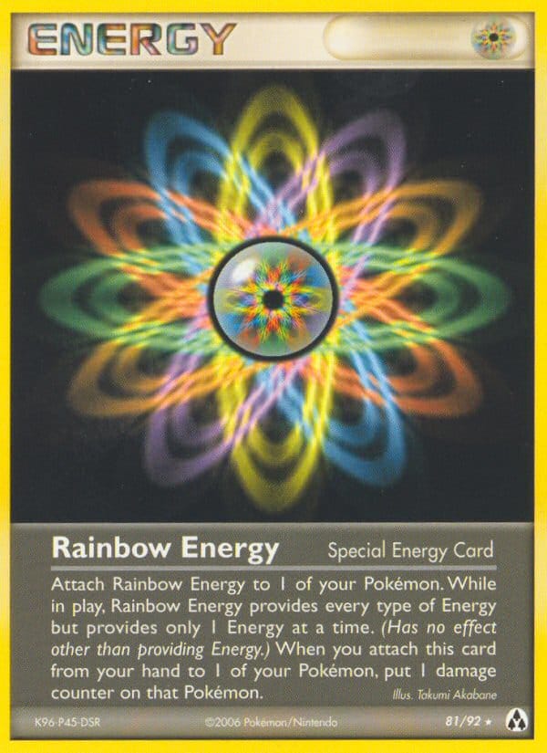 Rainbow Energy, EX Legend Maker · 81/92
