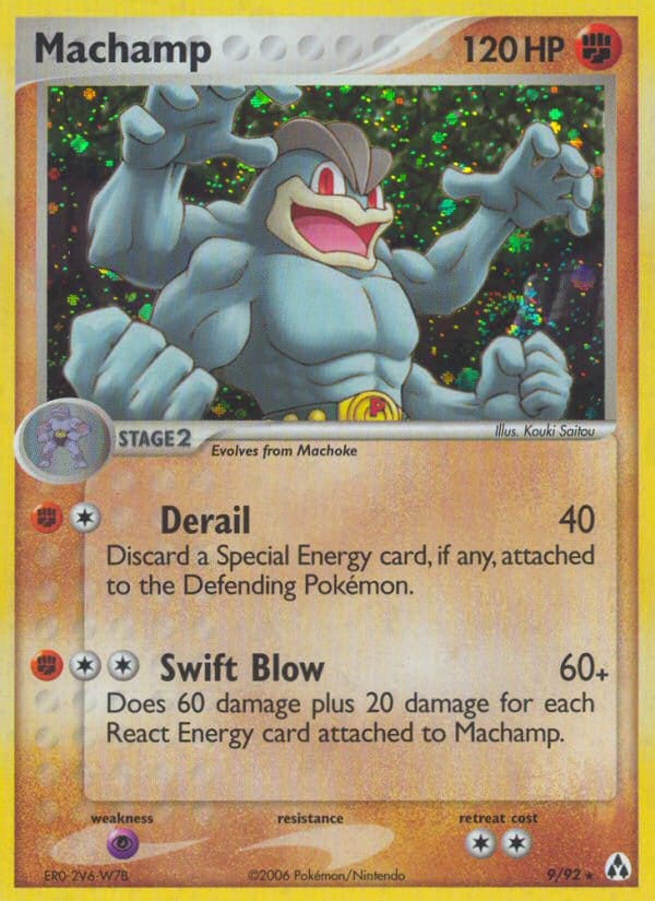 Machamp, EX Legend Maker · 9/92