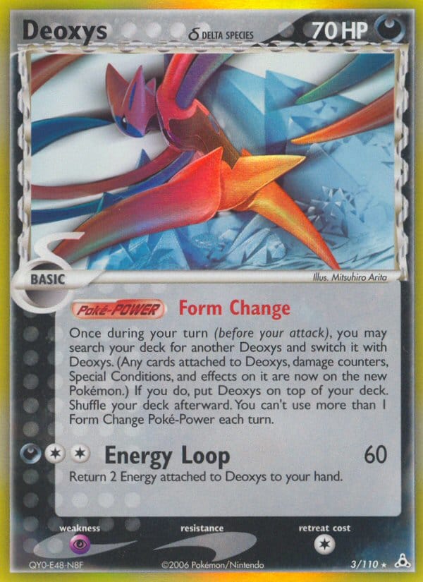 Deoxys, EX Holon Phantoms · 3/110