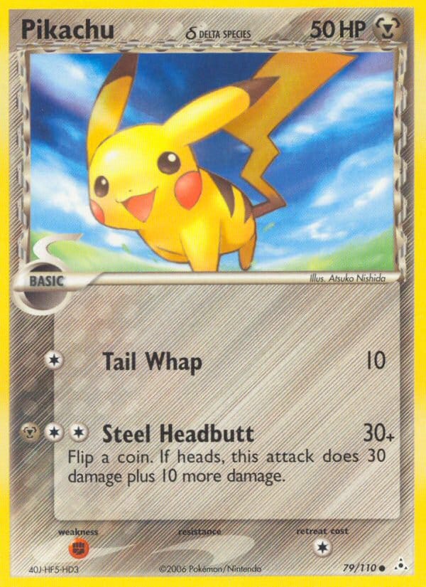 Pikachu, EX Holon Phantoms · 79/110