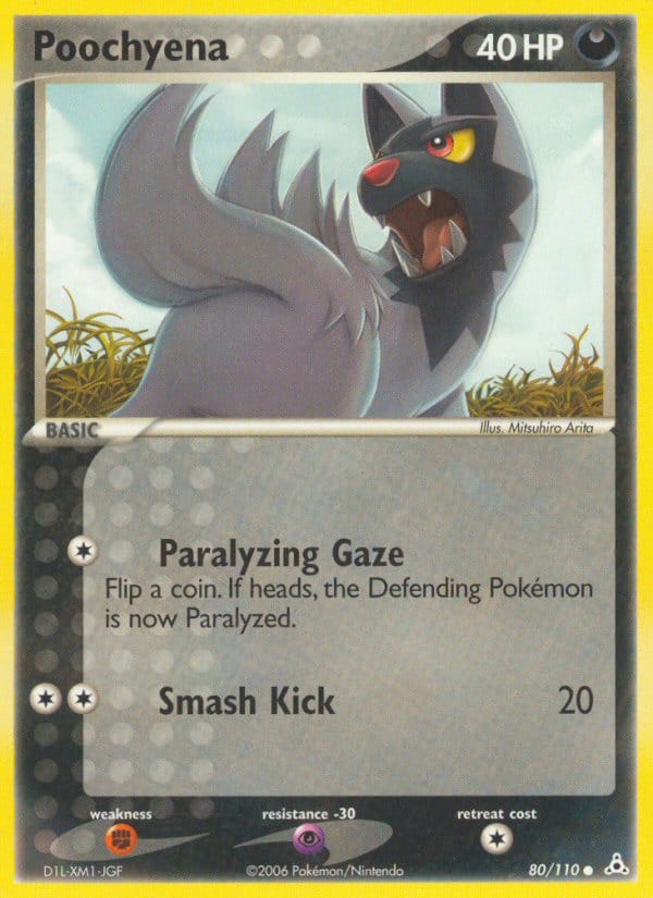 Poochyena, EX Holon Phantoms · 80/110