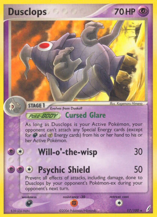 Dusclops, EX Crystal Guardians · 17/100