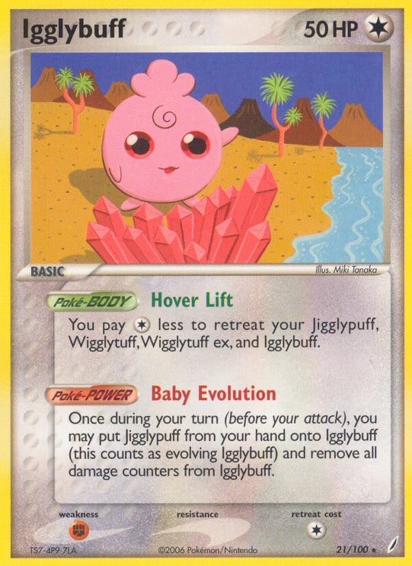 Igglybuff, EX Crystal Guardians · 21/100