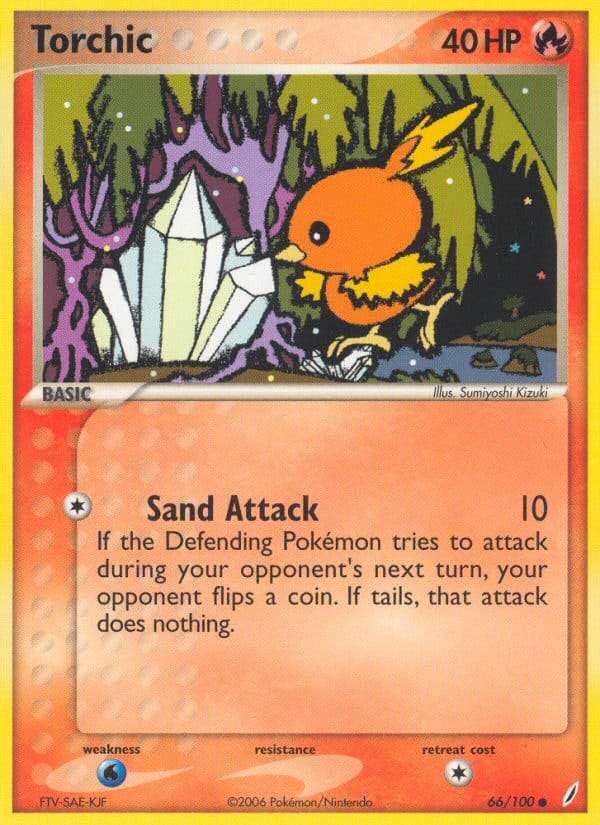 Torchic, EX Crystal Guardians · 66/100
