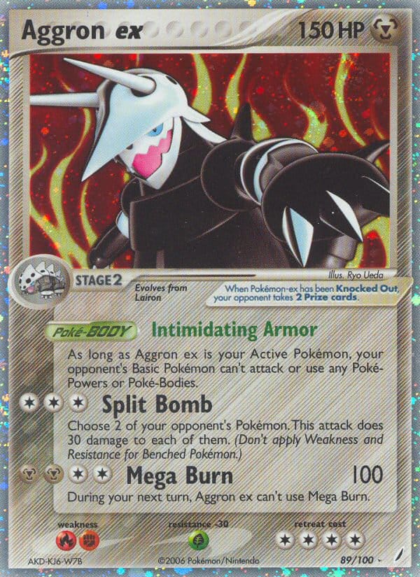 Aggron ex, EX Crystal Guardians · 89/100