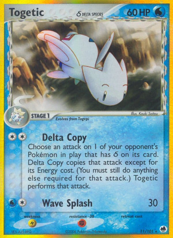 Togetic, EX Dragon Frontiers · 11/101