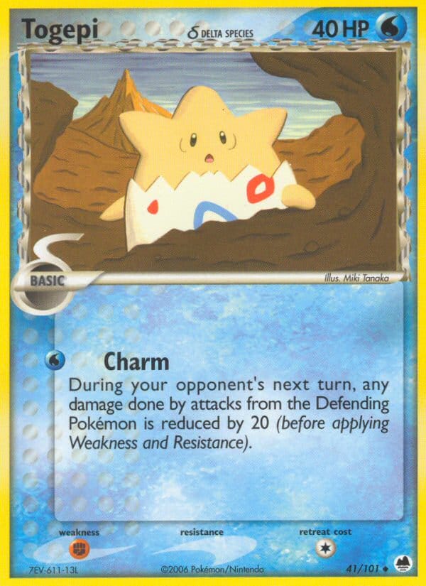 Togepi, EX Dragon Frontiers · 41/101