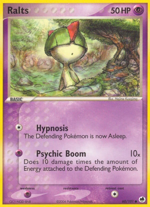 Ralts, EX Dragon Frontiers · 60/101