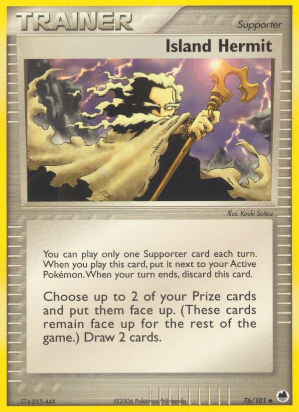 Island Hermit, EX Dragon Frontiers · 76/101