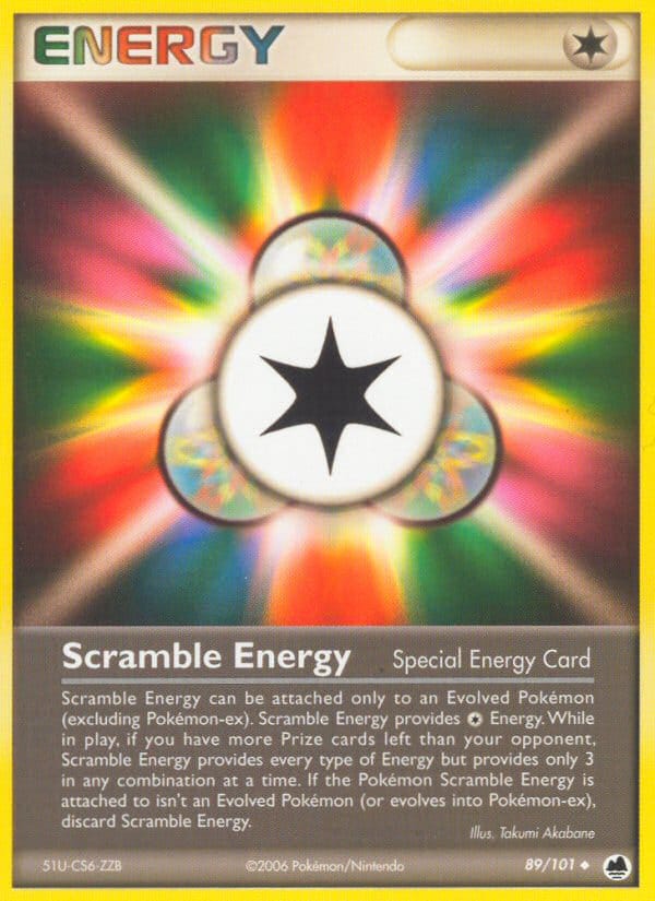 Scramble Energy, EX Dragon Frontiers · 89/101
