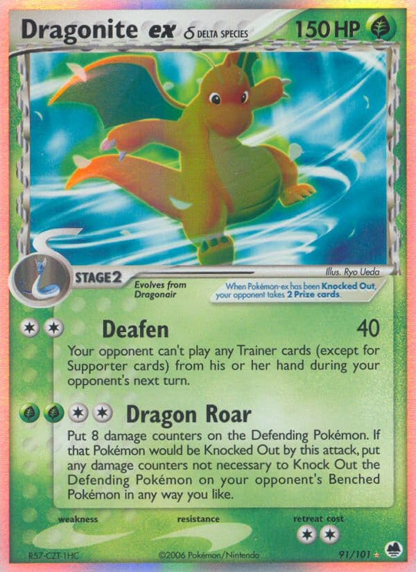 Dragonite ex, EX Dragon Frontiers · 91/101