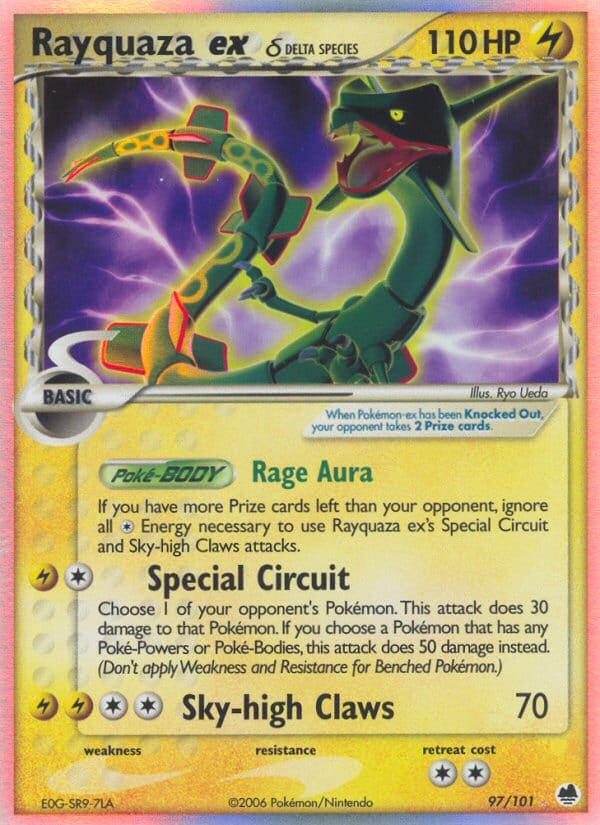 Rayquaza ex, EX Dragon Frontiers · 97/101