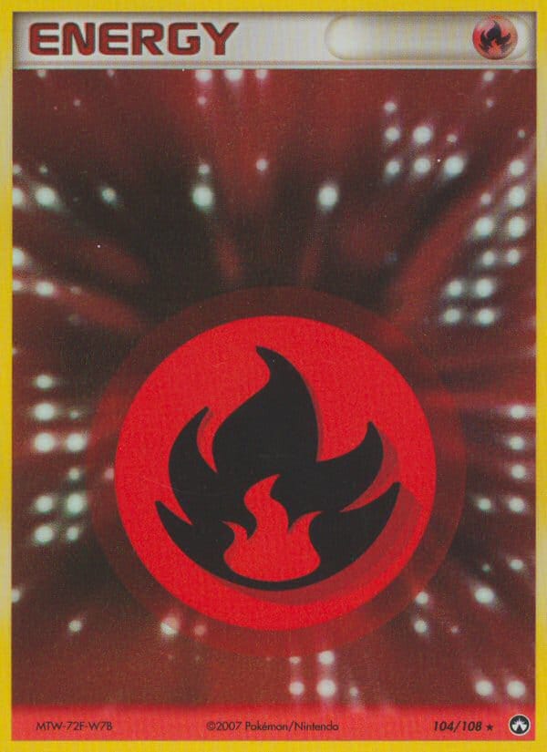 Fire Energy, EX Power Keepers · 104/108