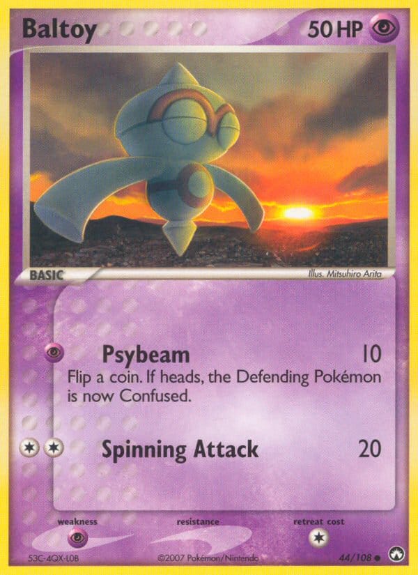 Baltoy, EX Power Keepers · 44/108