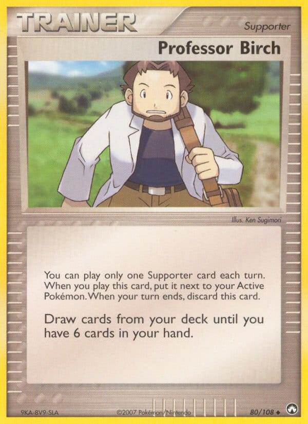 Professor Birch, EX Power Keepers · 80/108
