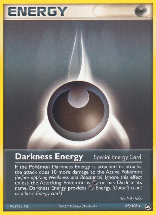 Darkness Energy, EX Power Keepers · 87/108