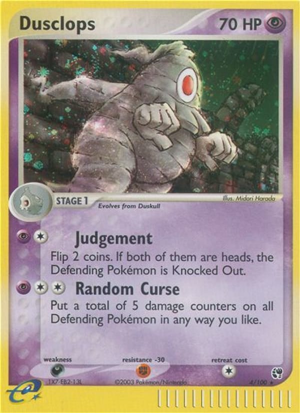 Dusclops, EX Sandstorm · 4/100