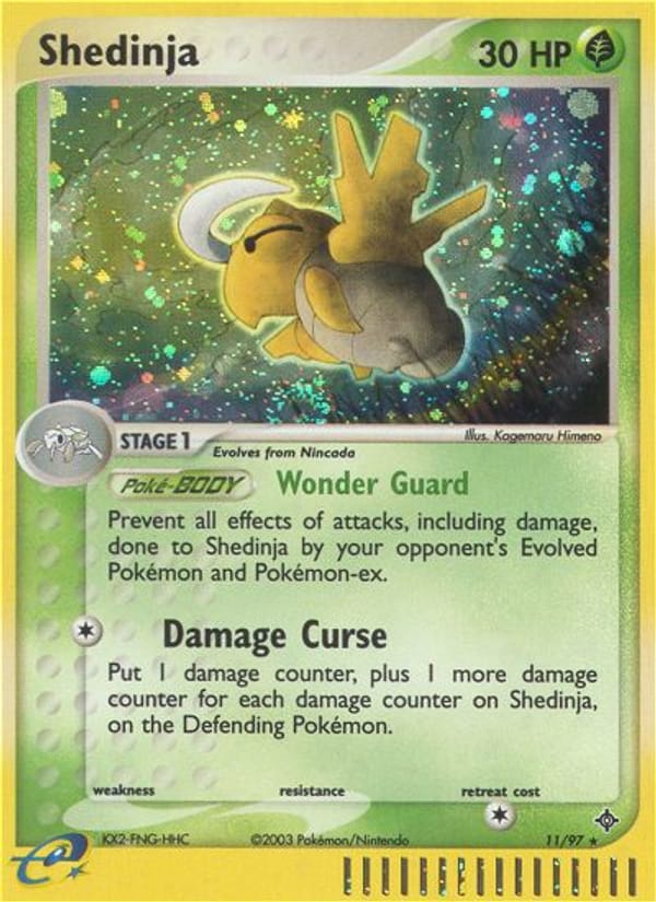 Shedinja, EX Dragon · 11/97