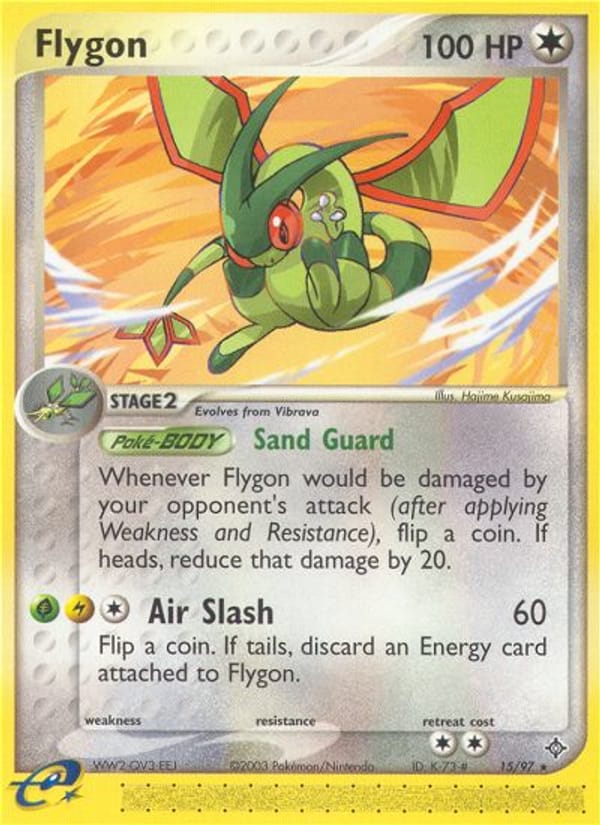 Flygon, EX Dragon · 15/97