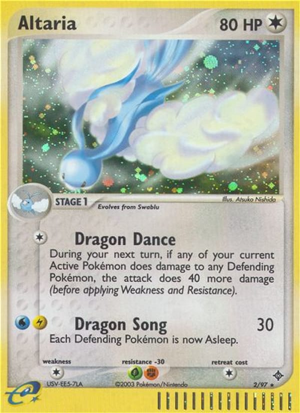 Altaria, EX Dragon · 2/97