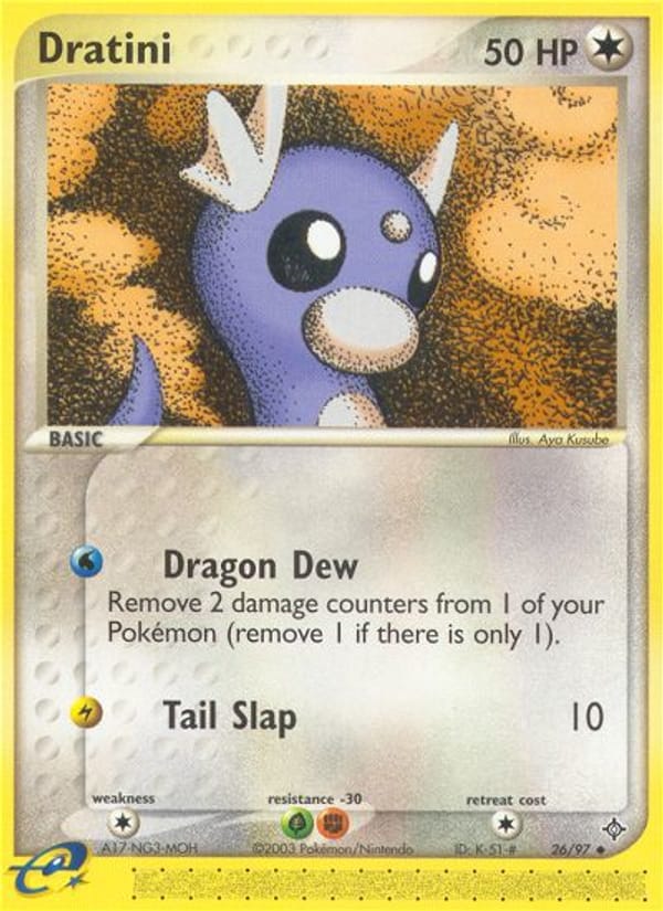 Dratini, EX Dragon · 26/97