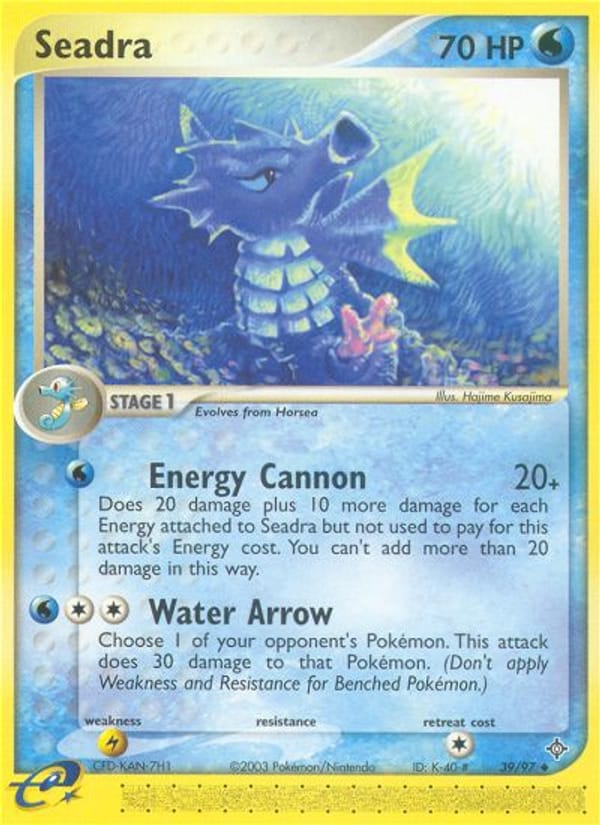 Seadra, EX Dragon · 39/97