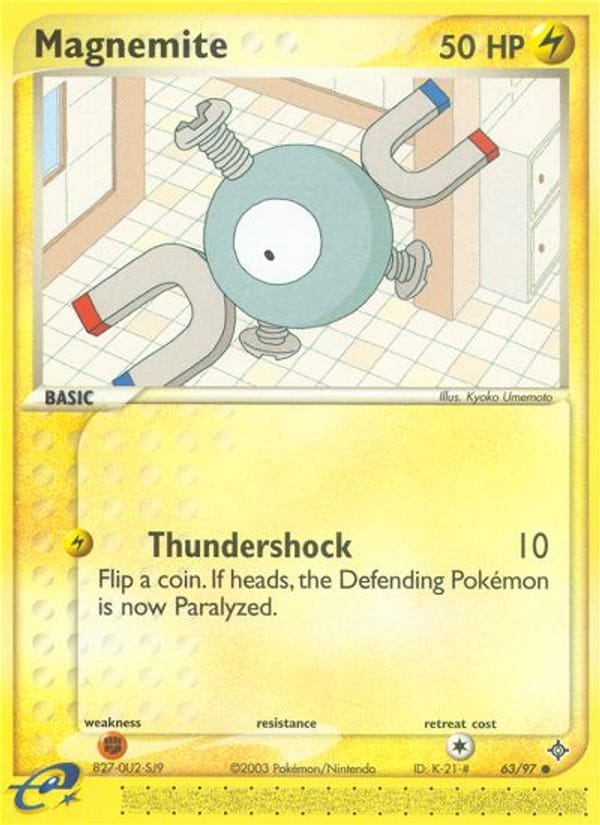 Magnemite, EX Dragon · 63/97