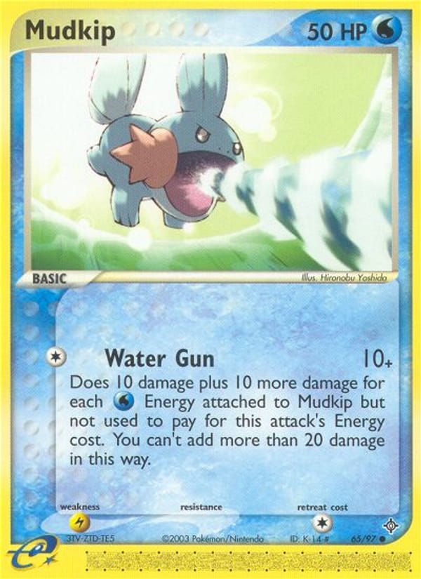 Mudkip, EX Dragon · 65/97