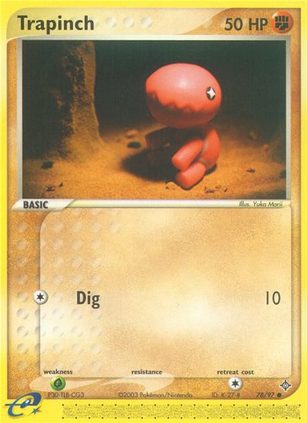 Trapinch, EX Dragon · 78/97