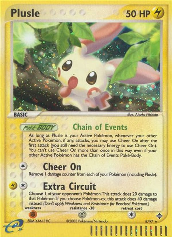 Plusle, EX Dragon · 8/97