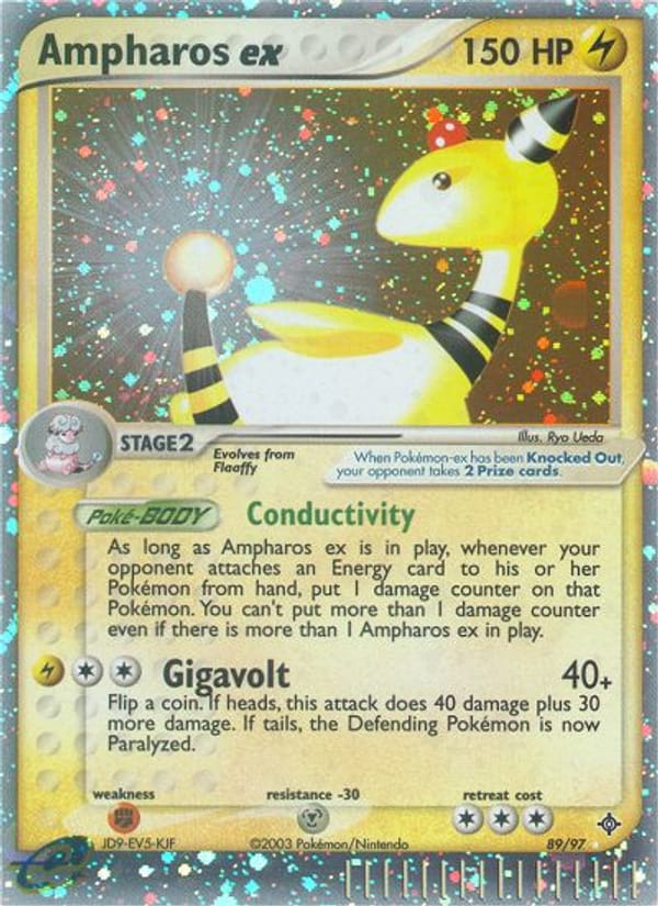 Ampharos ex, EX Dragon · 89/97