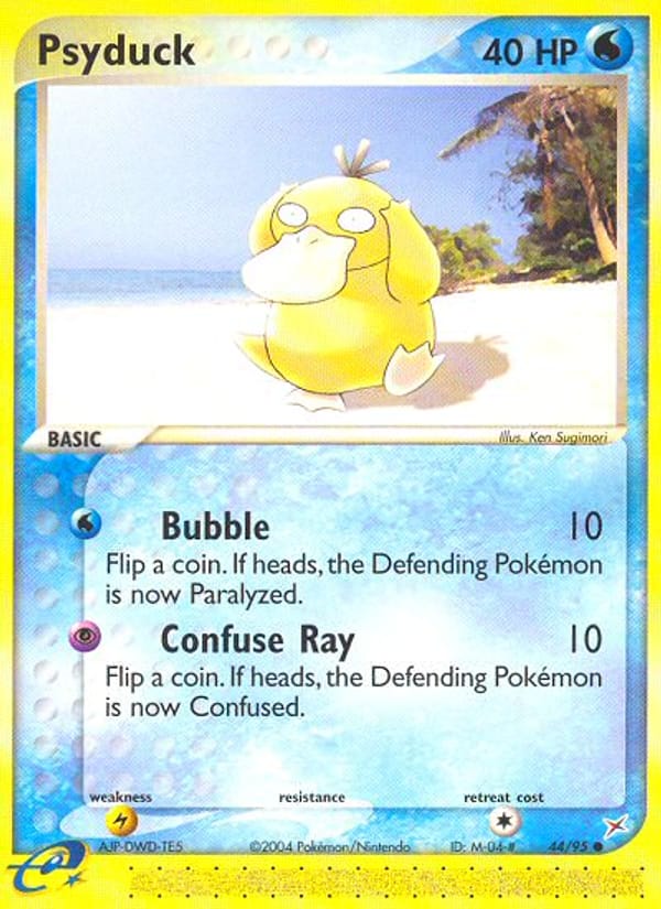Psyduck, EX Team Magma vs Team Aqua · 44/95