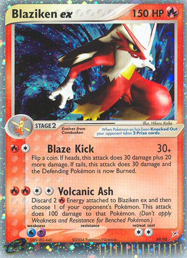 Blaziken ex, EX Team Magma vs Team Aqua · 89/95