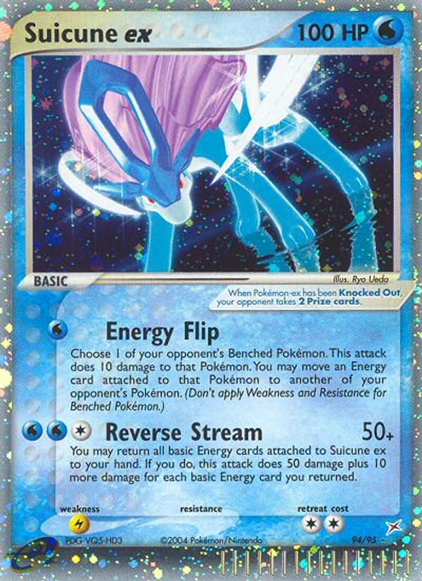 Suicune ex, EX Team Magma vs Team Aqua · 94/95
