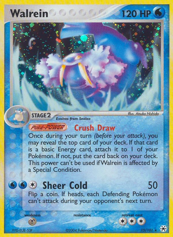 Walrein, EX Hidden Legends · 15/101
