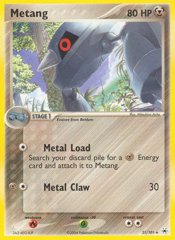 Metang, EX Hidden Legends · 21/101