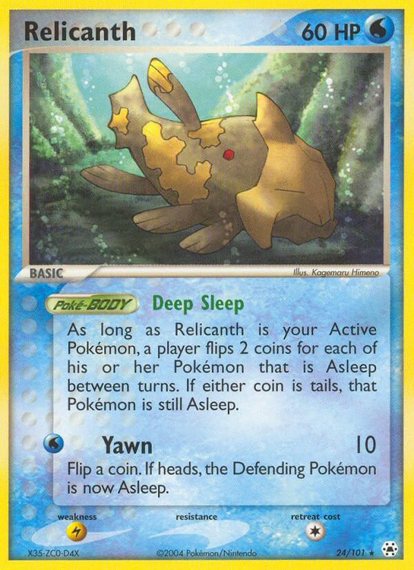 Relicanth, EX Hidden Legends · 24/101