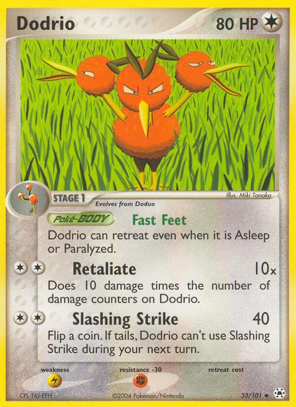 Dodrio, EX Hidden Legends · 33/101
