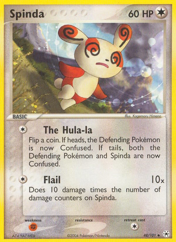 Spinda, EX Hidden Legends · 48/101