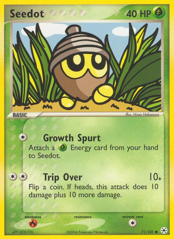 Seedot, EX Hidden Legends · 71/101